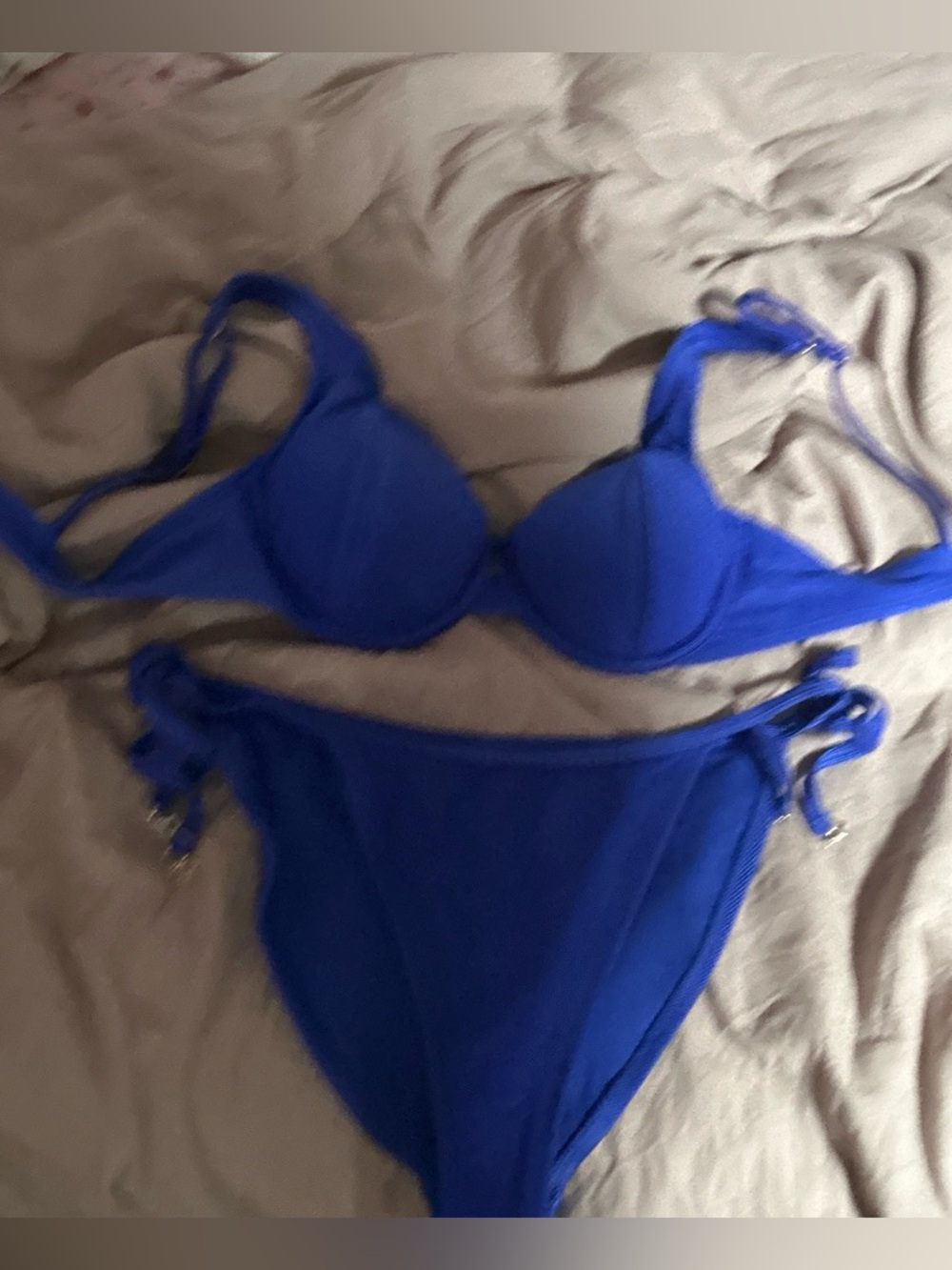 wild fable Royal Blue Underwire Bikini Set